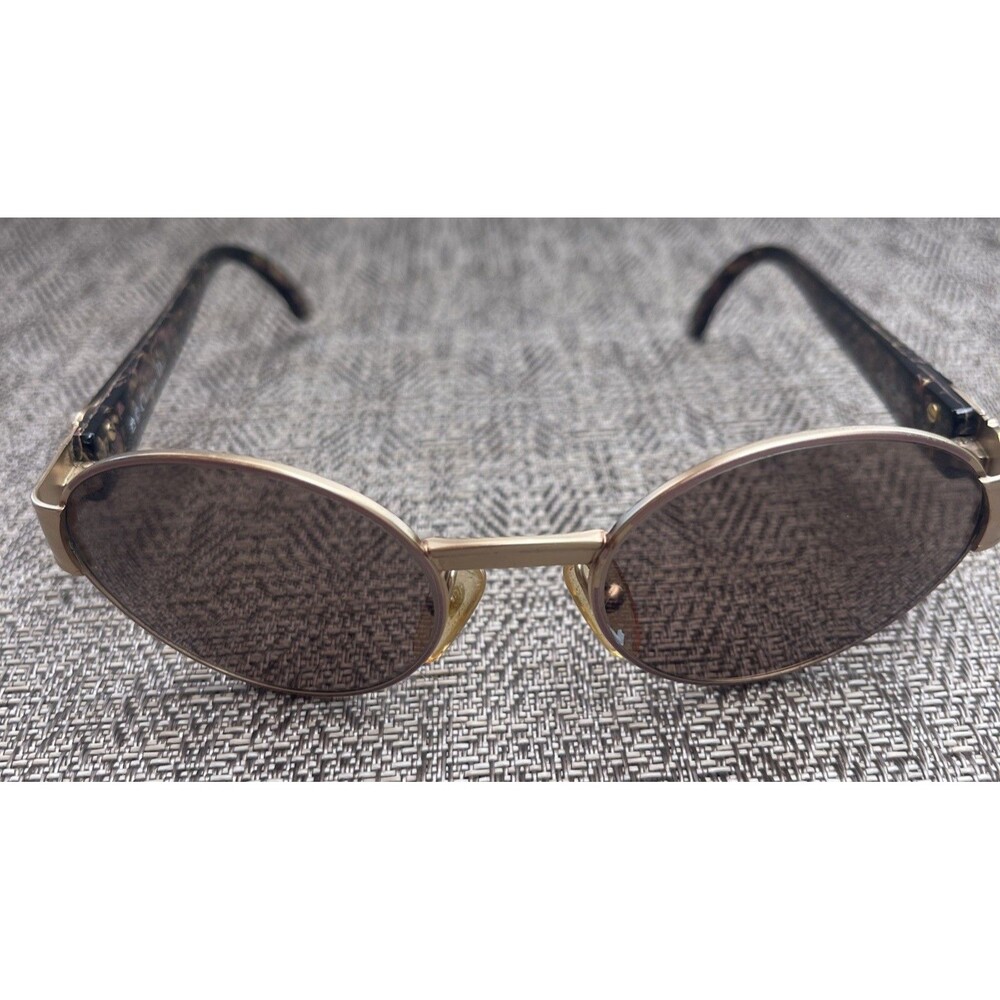 Vintage Christian Dior CD 2910 Sunglasses 41 52 18 Gold Multicolor Austria 130mm